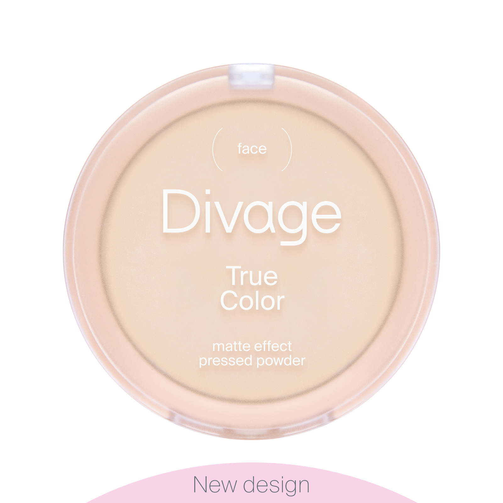 DIVAGE Пудра компактная True Color № 01 Fair