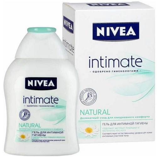 NIVEA natural гель для интимной гигиены  