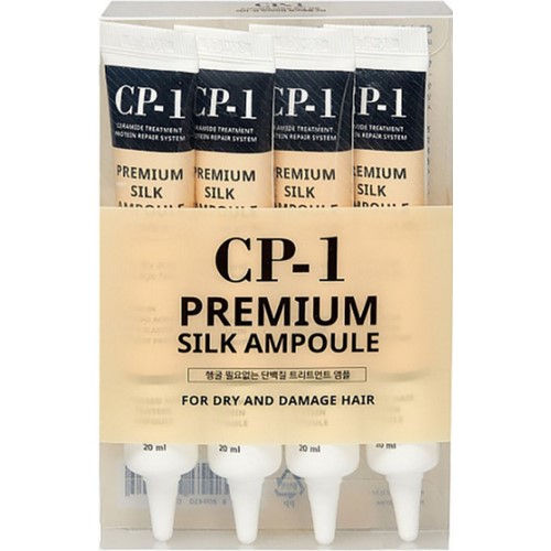 CP-1 Несмываемая сыворотка для волос CP-1 Premium Silk Ampoule (набор), 20 мл х 4шт