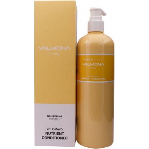 VALMONA Nourishing Solution Yolk-Mayo Nutrient Conditioner, кондиционер для волос 480 мл